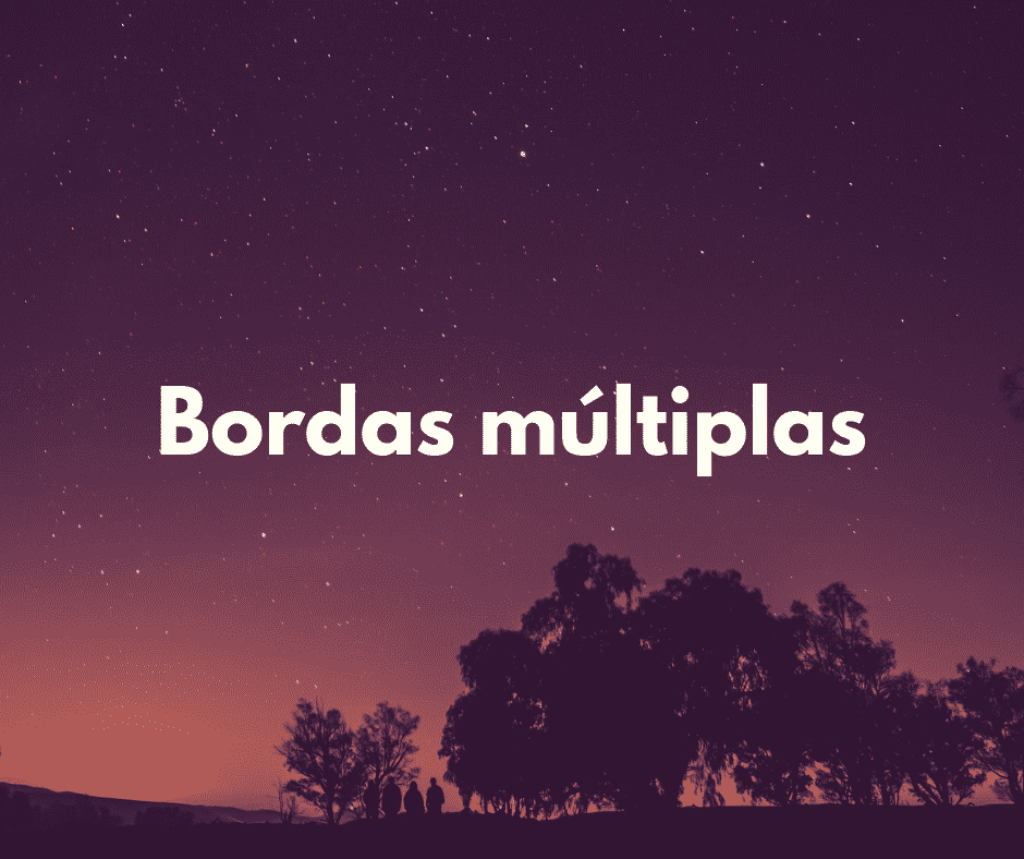 Bordas múltiplas com CSS