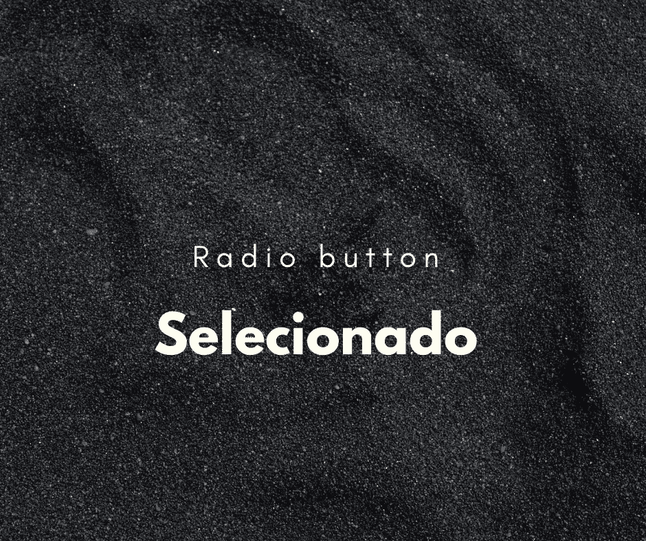 HTML: Como deixar um radio selecionado