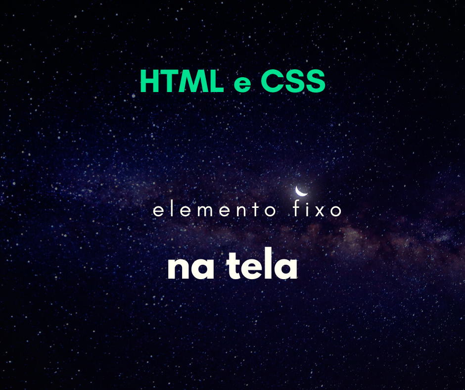 Como fazer um elemento acompanhar a barra de rolagem?