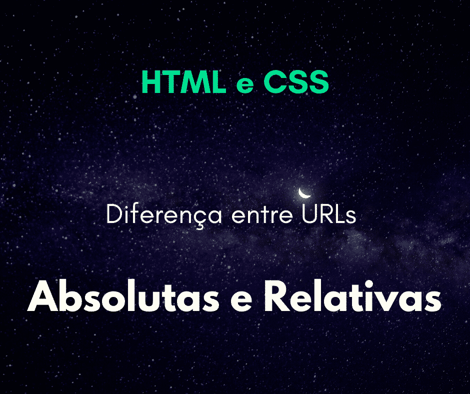 Qual a diferença entre URLs absolutas e relativas nos conteúdos da página