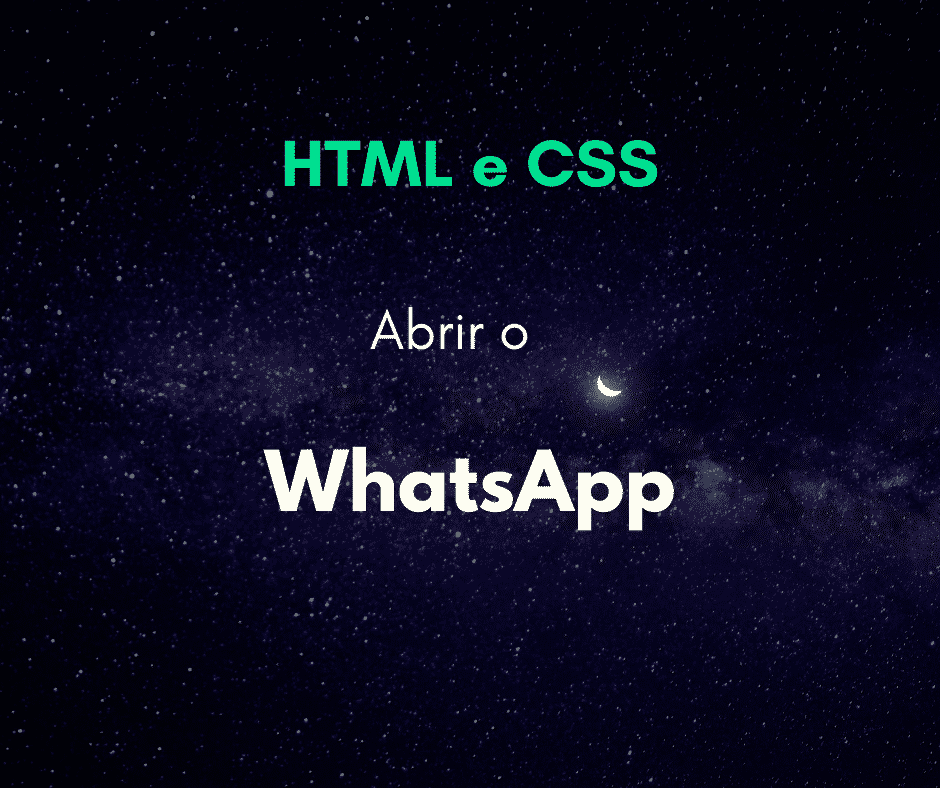 Abrir WhatsApp clicando em um link