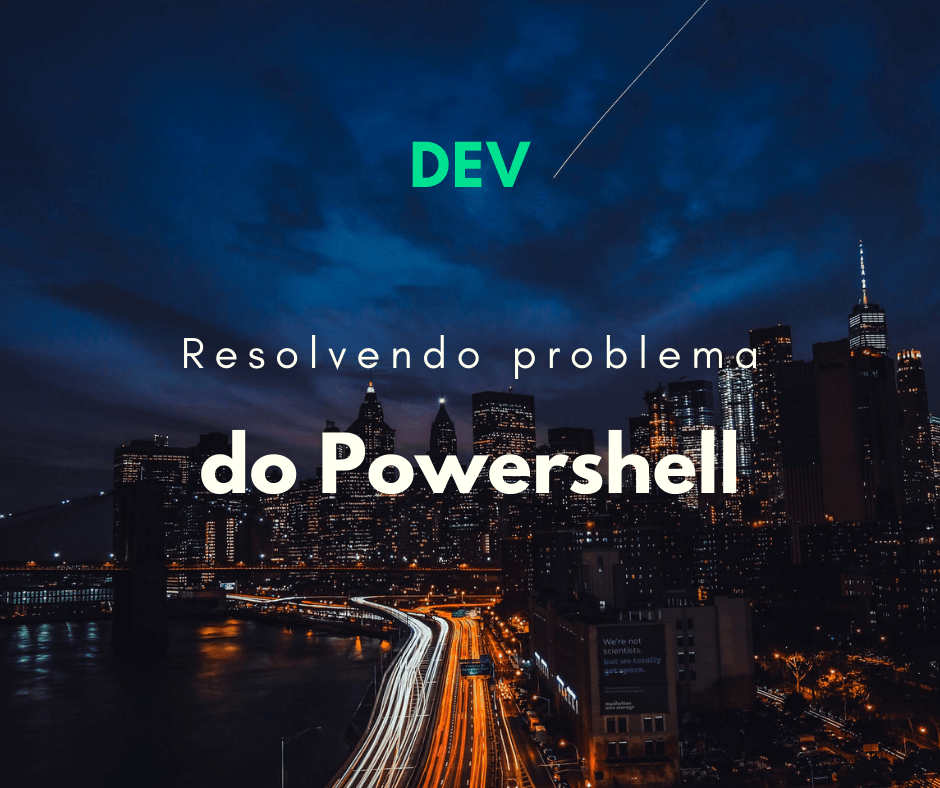 Como resolver cannot be loaded because the execution of scripts is disabled on this system