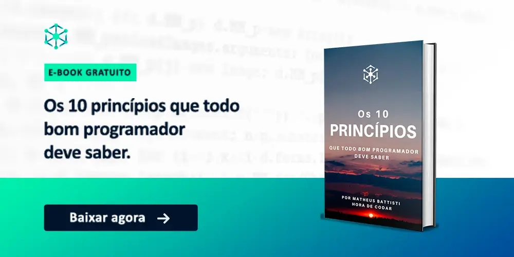 E-Book: Os 10 Princípios do bom programador