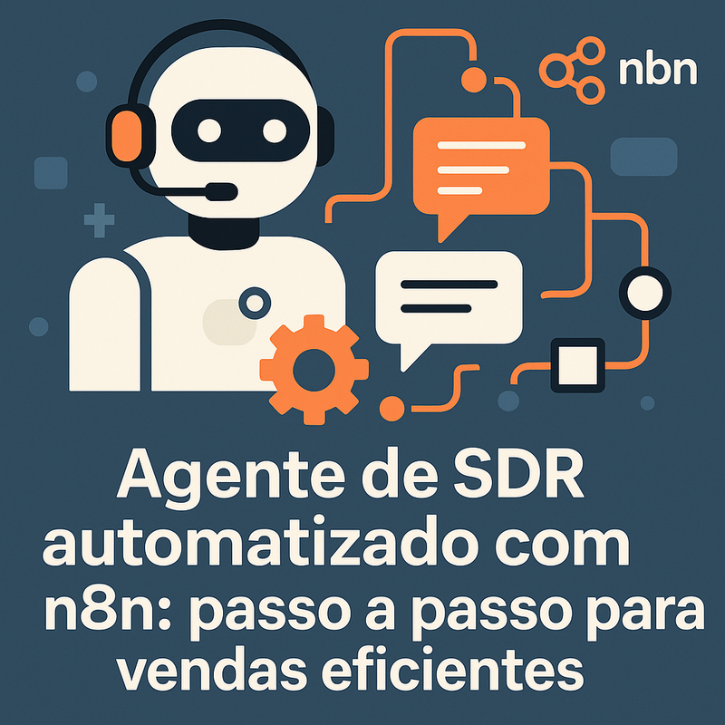 Agente de SDR automatizado com n8n: passo a passo para vendas eficientes