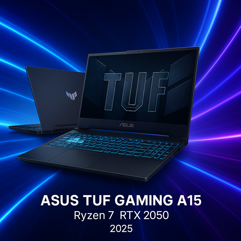 Notebook ASUS TUF Gaming A15 Ryzen 7 RTX 2050 2025