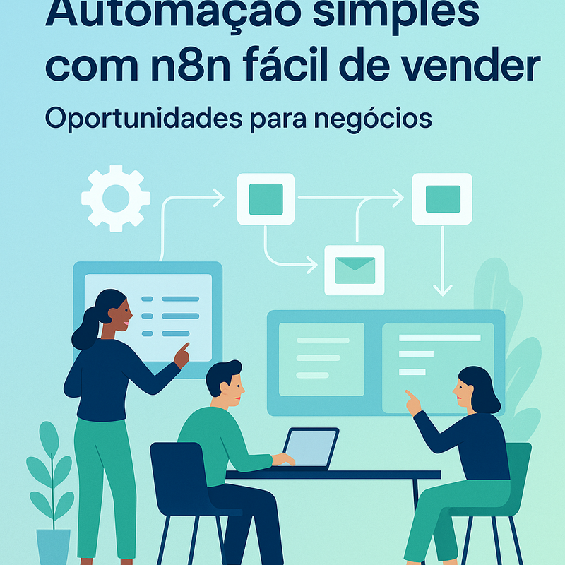 Automação simples com n8n fácil de vender: oportunidades para negócios