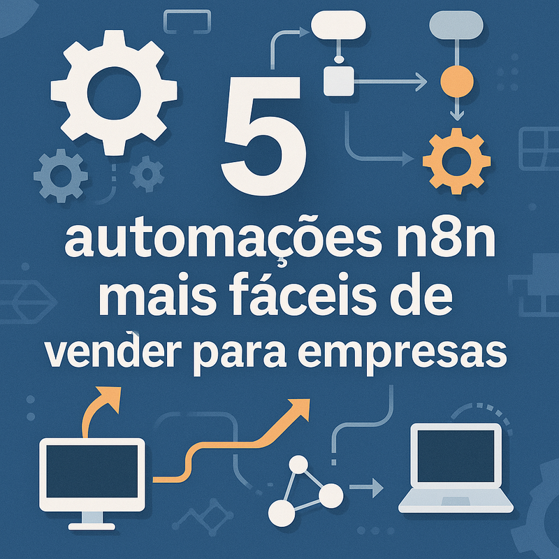 5 automações n8n mais fáceis de vender para empresas