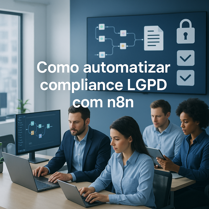 Como automatizar compliance LGPD com n8n: fluxos de conformidade em tempo real