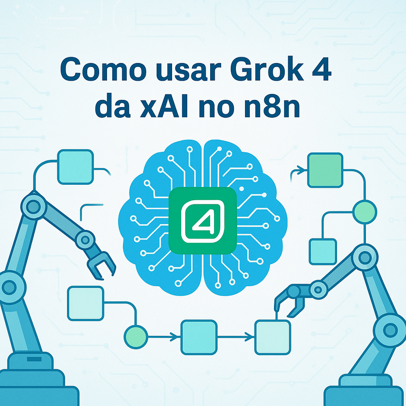 Como usar Grok 4 da xAI no n8n: integração e vantagens