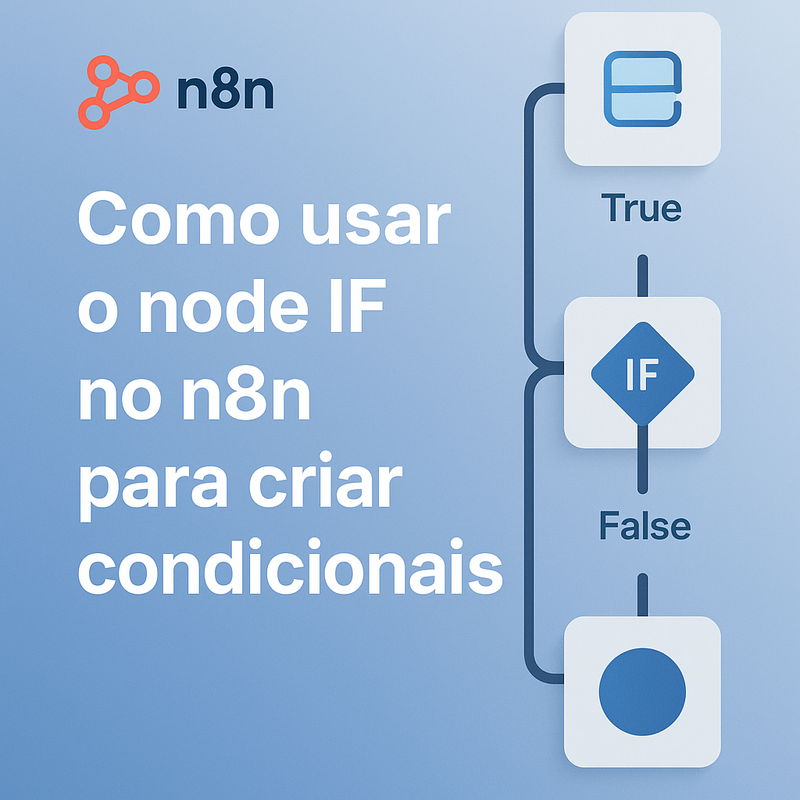 Como usar o node IF no n8n para criar condicionais