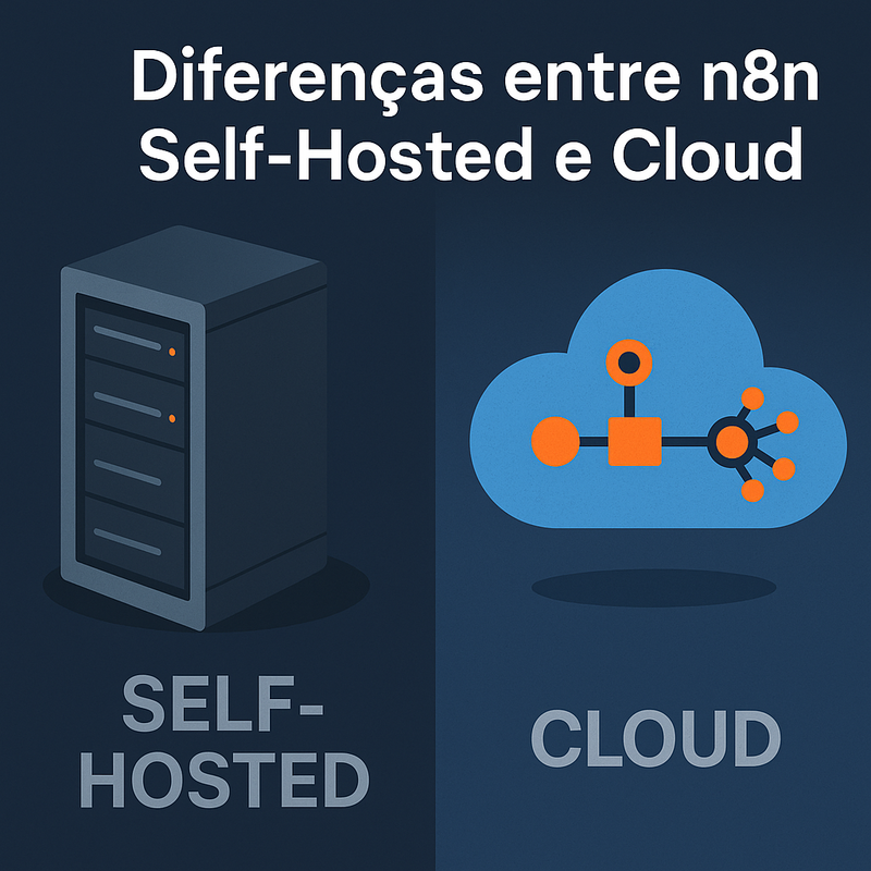 Diferenças entre n8n Self-Hosted e Cloud: descubra qual é ideal para você