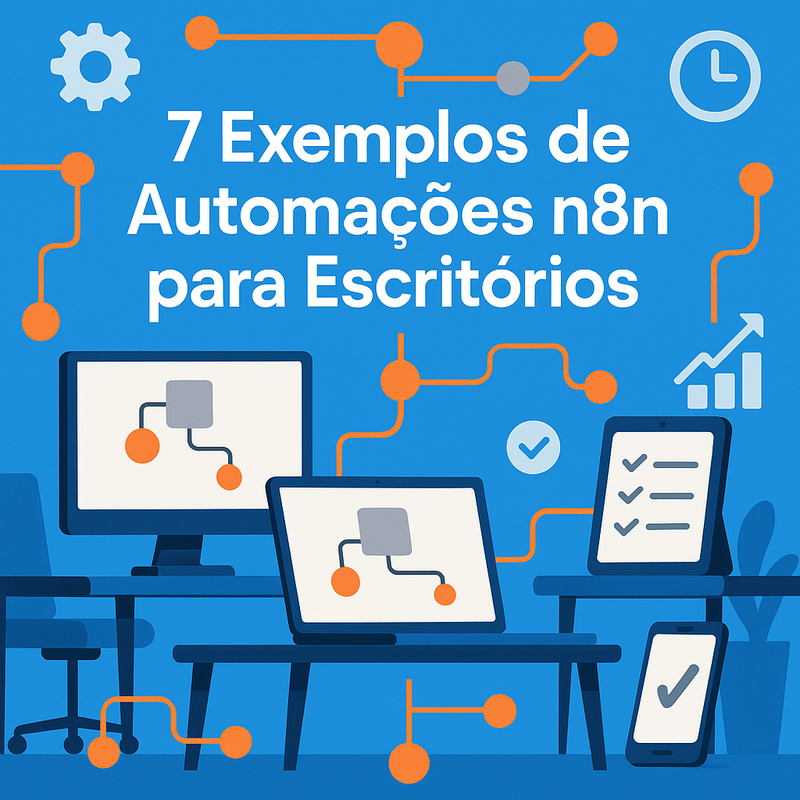 7 Exemplos de Automações n8n para Escritórios: Otimize Processos