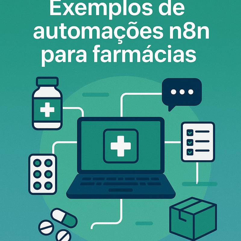 Exemplos de automações n8n para farmácias que aumentam a eficiência