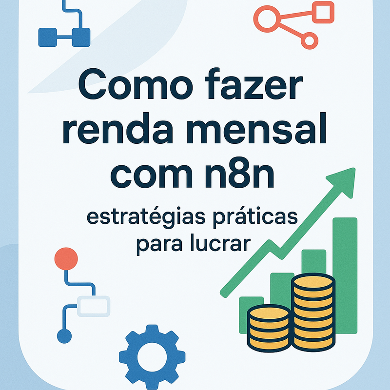 Como fazer renda mensal com n8n: estratégias práticas para lucrar