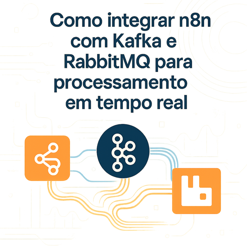 Como integrar n8n com Kafka e RabbitMQ para processamento em tempo real