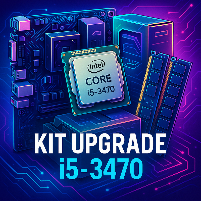 Kit Upgrade Barato para Desktop em 2025: Vale a Pena Apostar? (Modelo i5-3470)
