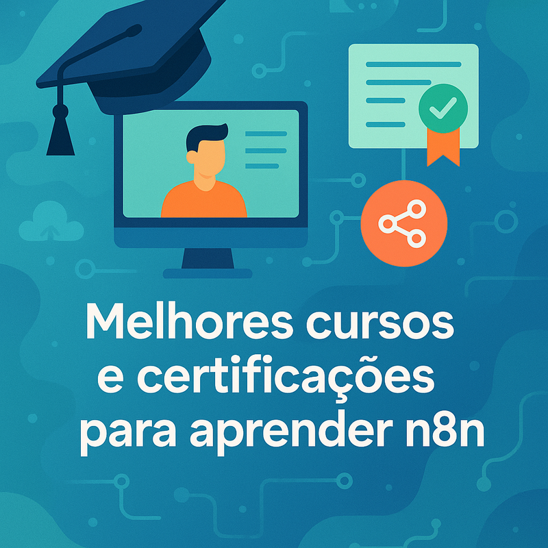 Melhores cursos e certificações para aprender n8n do básico ao avançado