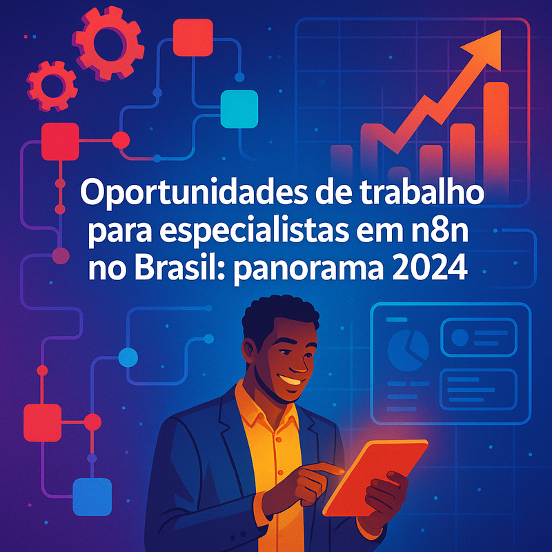 Oportunidades de trabalho para especialistas em n8n no Brasil: panorama 2024
