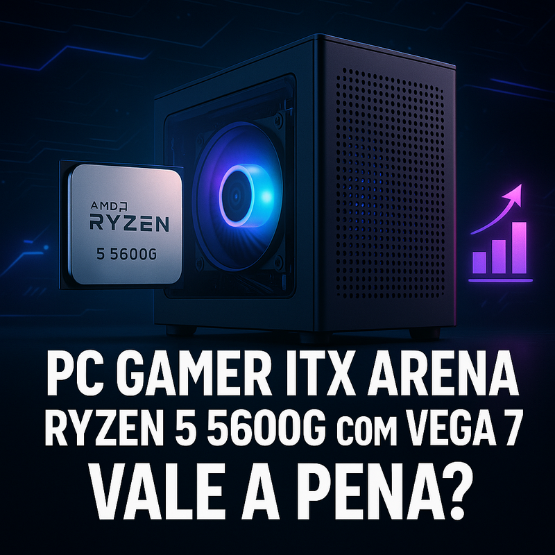 PC Gamer ITX Arena: a escolha compacta e potente para jogos em 2025