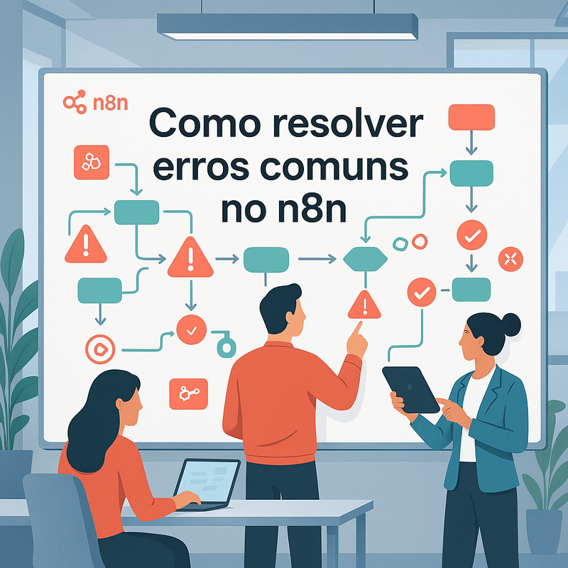 Como resolver erros comuns no n8n: guia prático e soluções