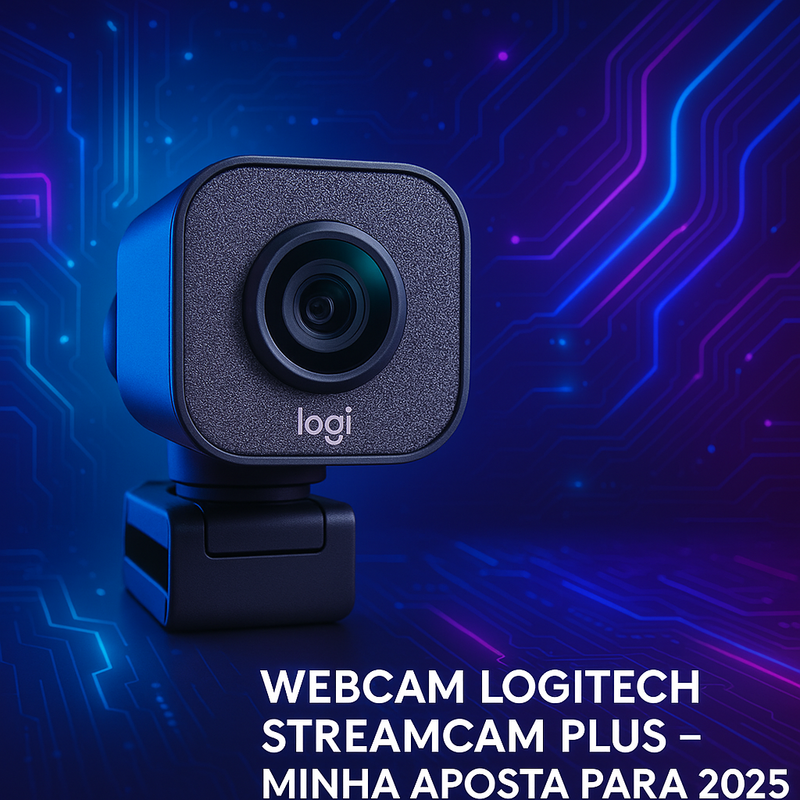 Webcam Full HD Logitech para streaming em 2025: minha aposta para quem quer qualidade com praticidade