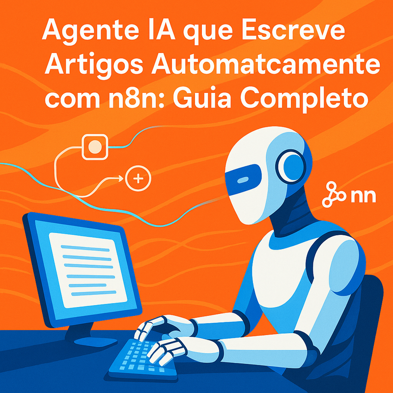 Agente IA que Escreve Artigos Automaticamente com n8n: Guia Completo