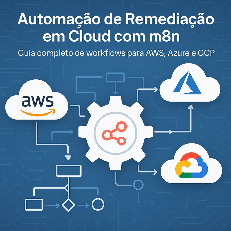 Automação de remediação em cloud com n8n: Guia completo de workflows para AWS, Azure e GCP