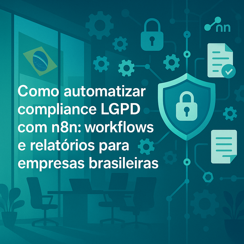 Como automatizar compliance LGPD com n8n: workflows e relatórios para empresas brasileiras