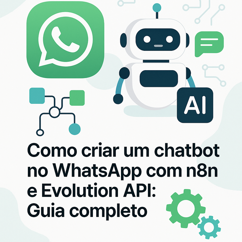 Como criar um chatbot no WhatsApp com n8n e Evolution API: Guia completo