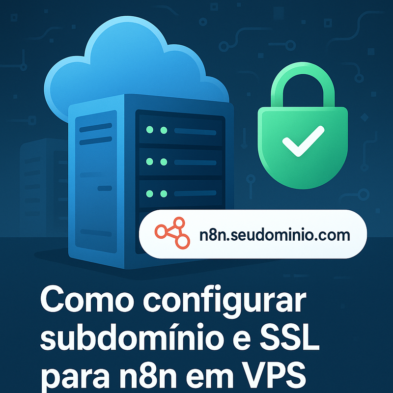 Como configurar subdomínio e SSL para n8n em VPS: Guia Completo
