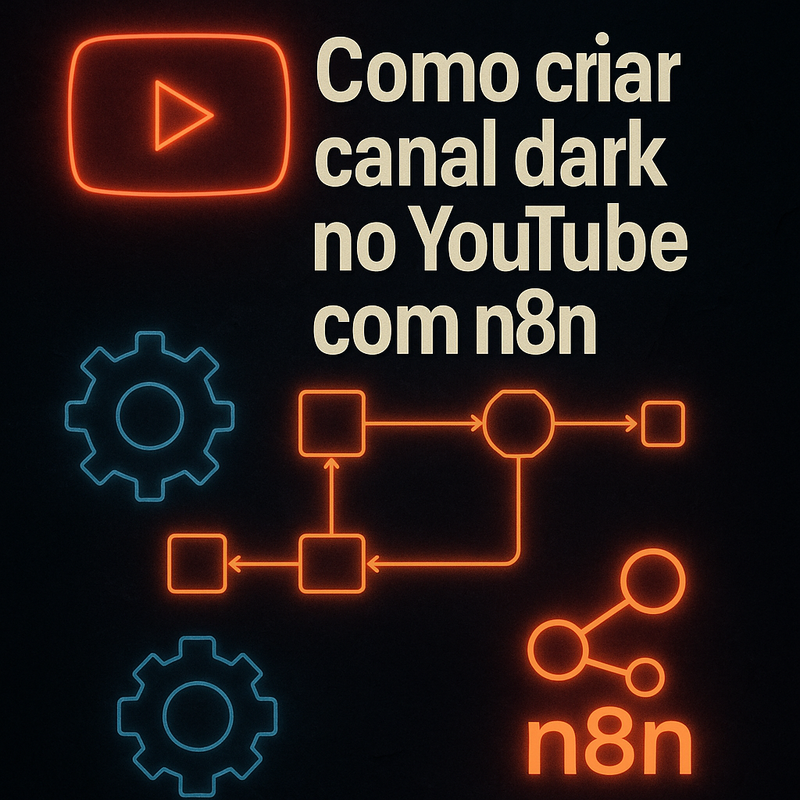 Como criar canal dark no YouTube com n8n: passo a passo completo