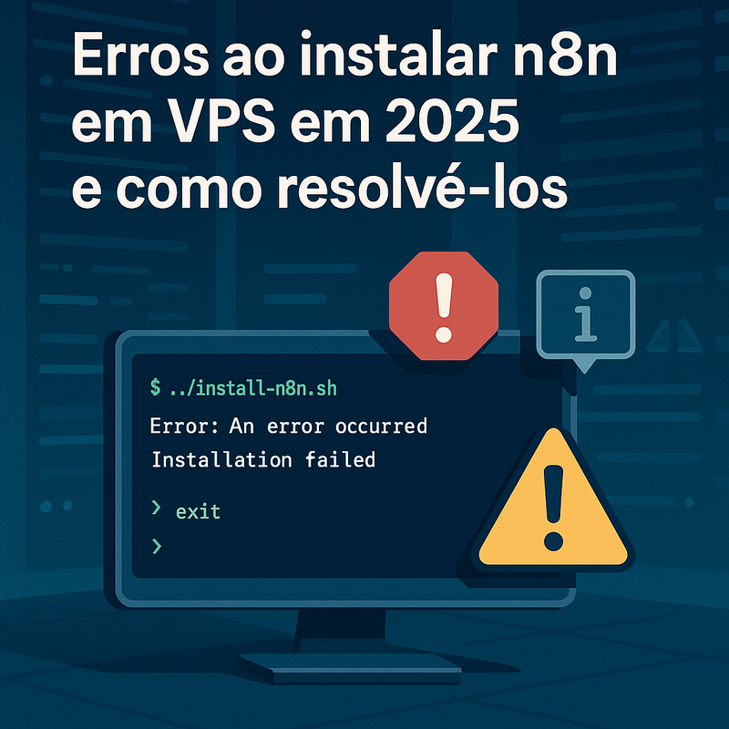 Erros ao instalar n8n em VPS em 2025 e como resolvê-los