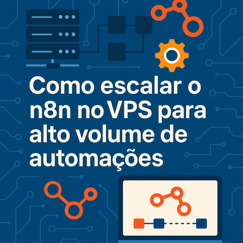 Como escalar o n8n no VPS para alto volume de automações