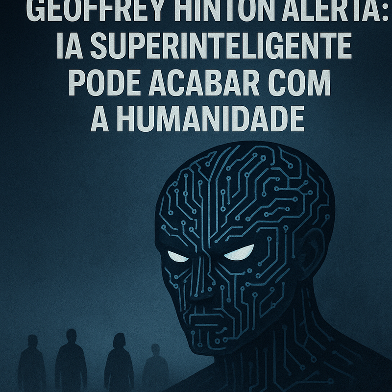 Geoffrey Hinton alerta: IA superinteligente pode acabar com a humanidade