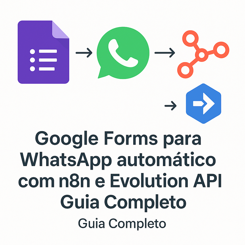 Google Forms para WhatsApp automático com n8n e Evolution API: Guia Completo