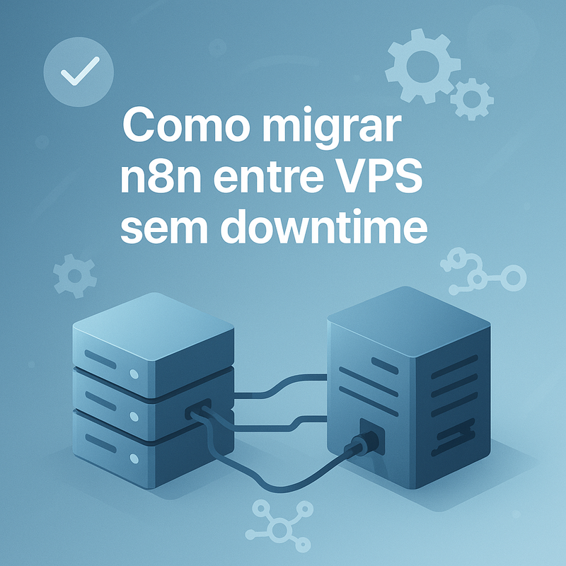 Como migrar n8n entre VPS sem downtime: guia seguro e prático