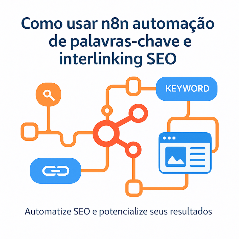 Como usar n8n para automação de palavras-chave e interlinking SEO