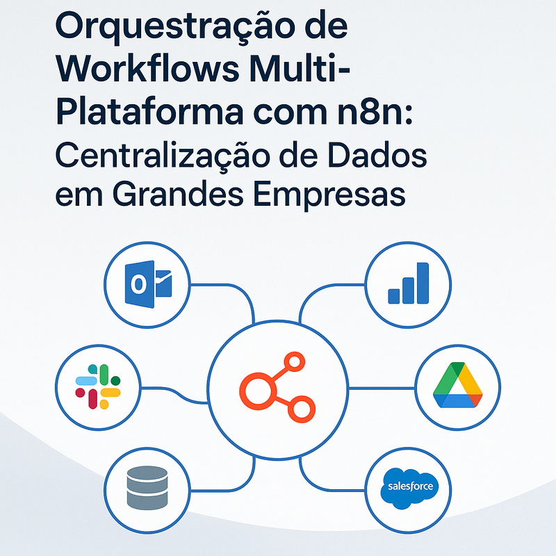 Orquestração de Workflows Multi-Plataforma com n8n: Centralização de Dados em Grandes Empresas