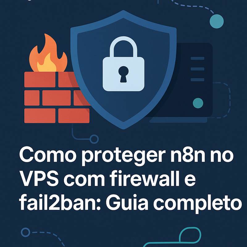 Como proteger n8n no VPS com firewall e fail2ban: Guia completo