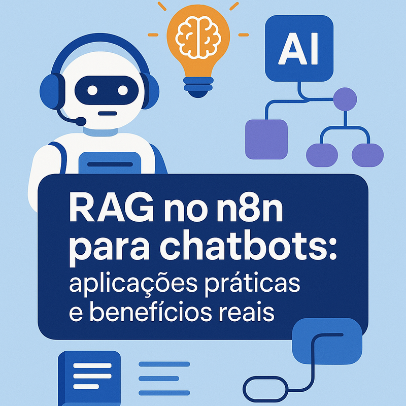 RAG no n8n para chatbots: aplicações práticas e benefícios reais