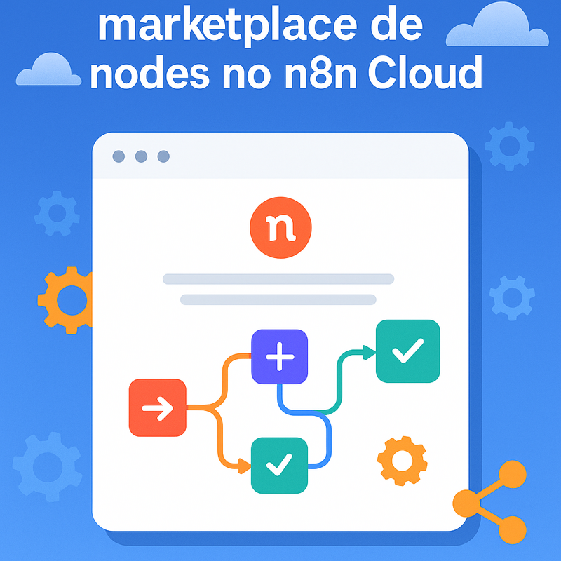 Como usar o marketplace de nodes no n8n Cloud: instalação, adaptação e integrações