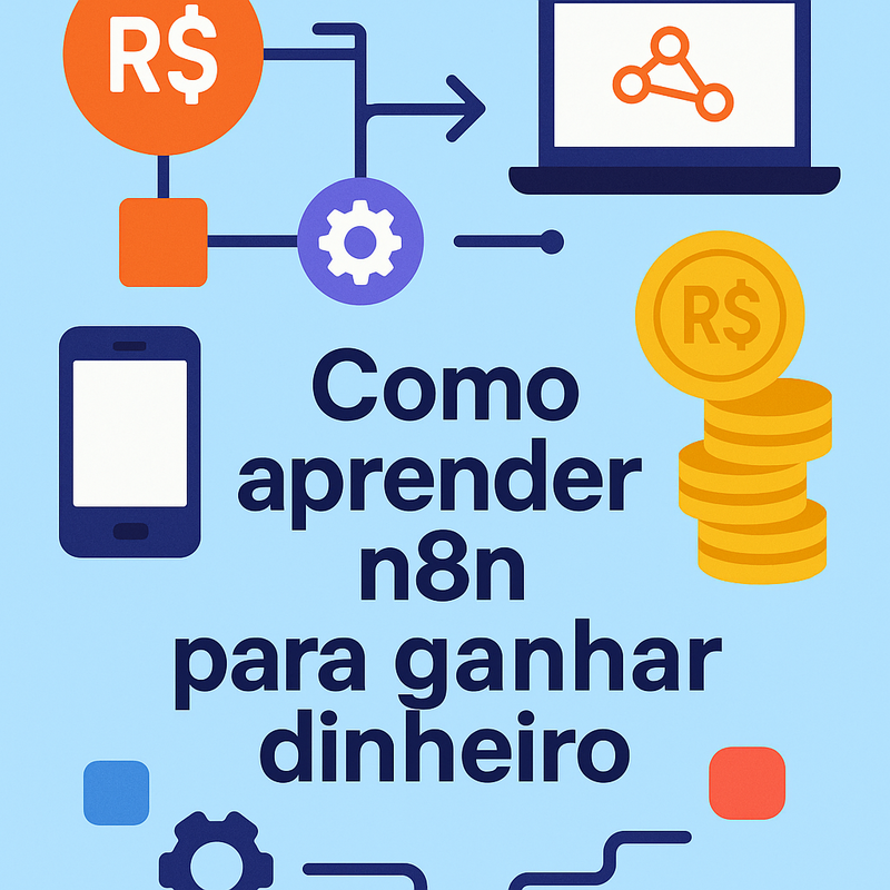 Como aprender n8n para ganhar dinheiro com automações inteligentes