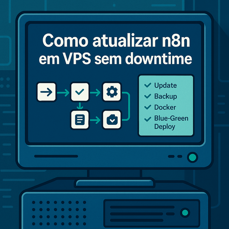 Como atualizar n8n em VPS sem downtime: melhores práticas
