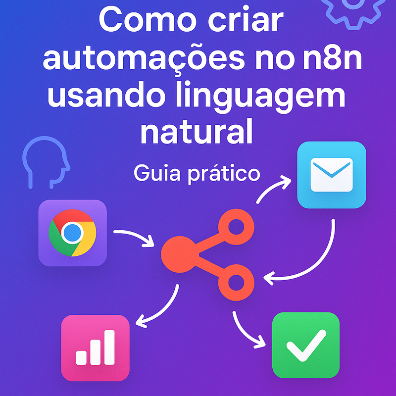 Como criar automações no n8n usando linguagem natural: guia prático