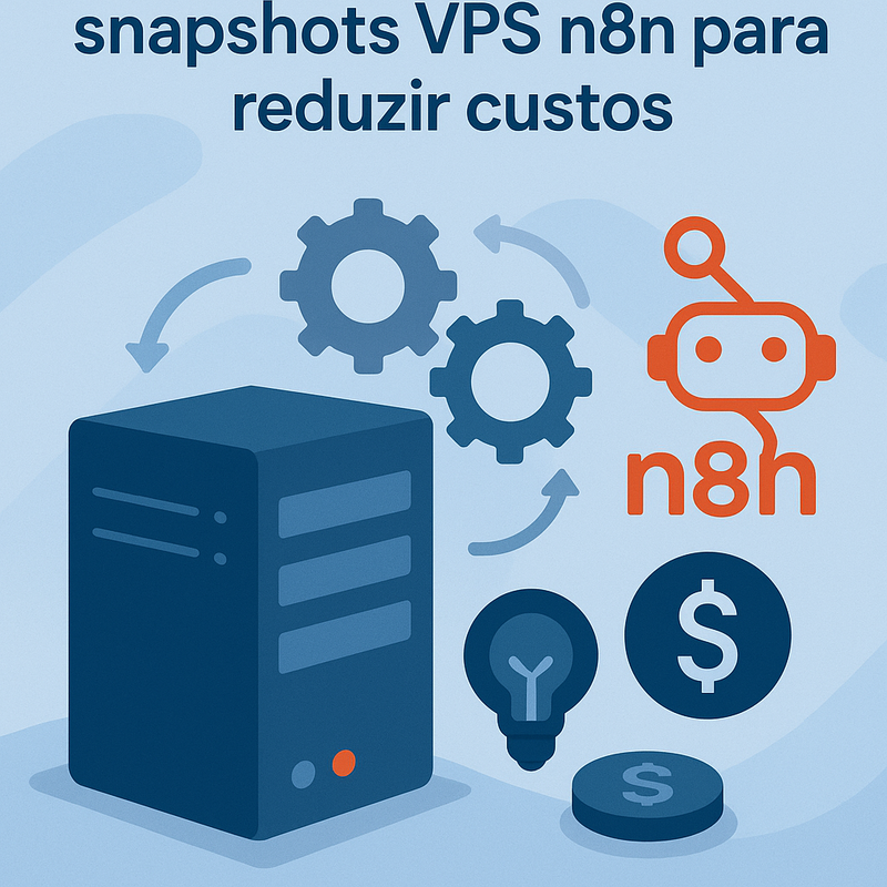 Como automatizar snapshots VPS n8n para reduzir custos
