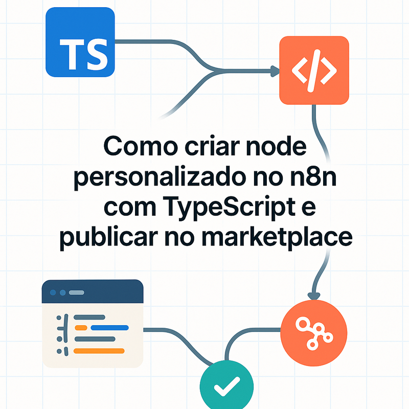 Como criar node personalizado no n8n com TypeScript e publicar no marketplace