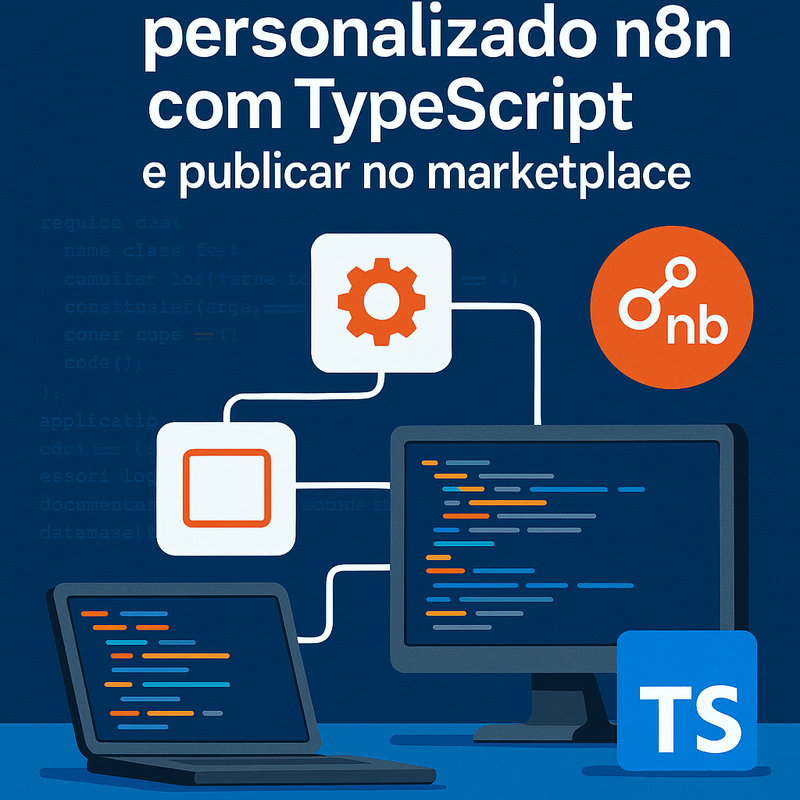 Como criar node personalizado n8n com TypeScript e publicar no marketplace