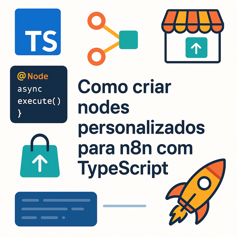 Como criar nodes personalizados para n8n com TypeScript e publicar no marketplace