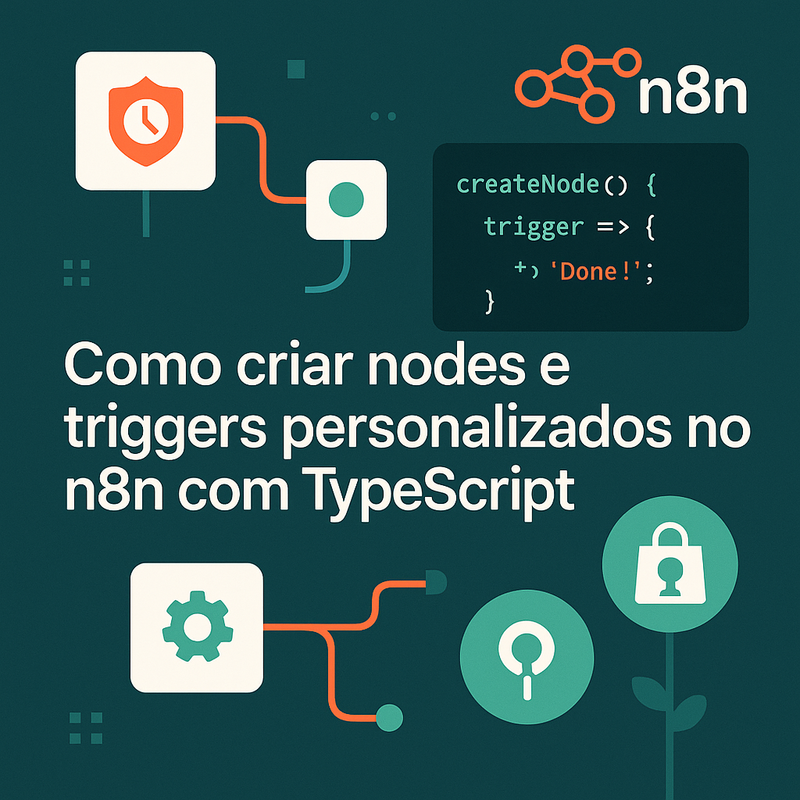 Como criar nodes e triggers personalizados no n8n com TypeScript e publicar no marketplace open-source