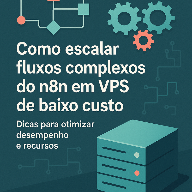 Como escalar fluxos complexos do n8n em VPS de baixo custo